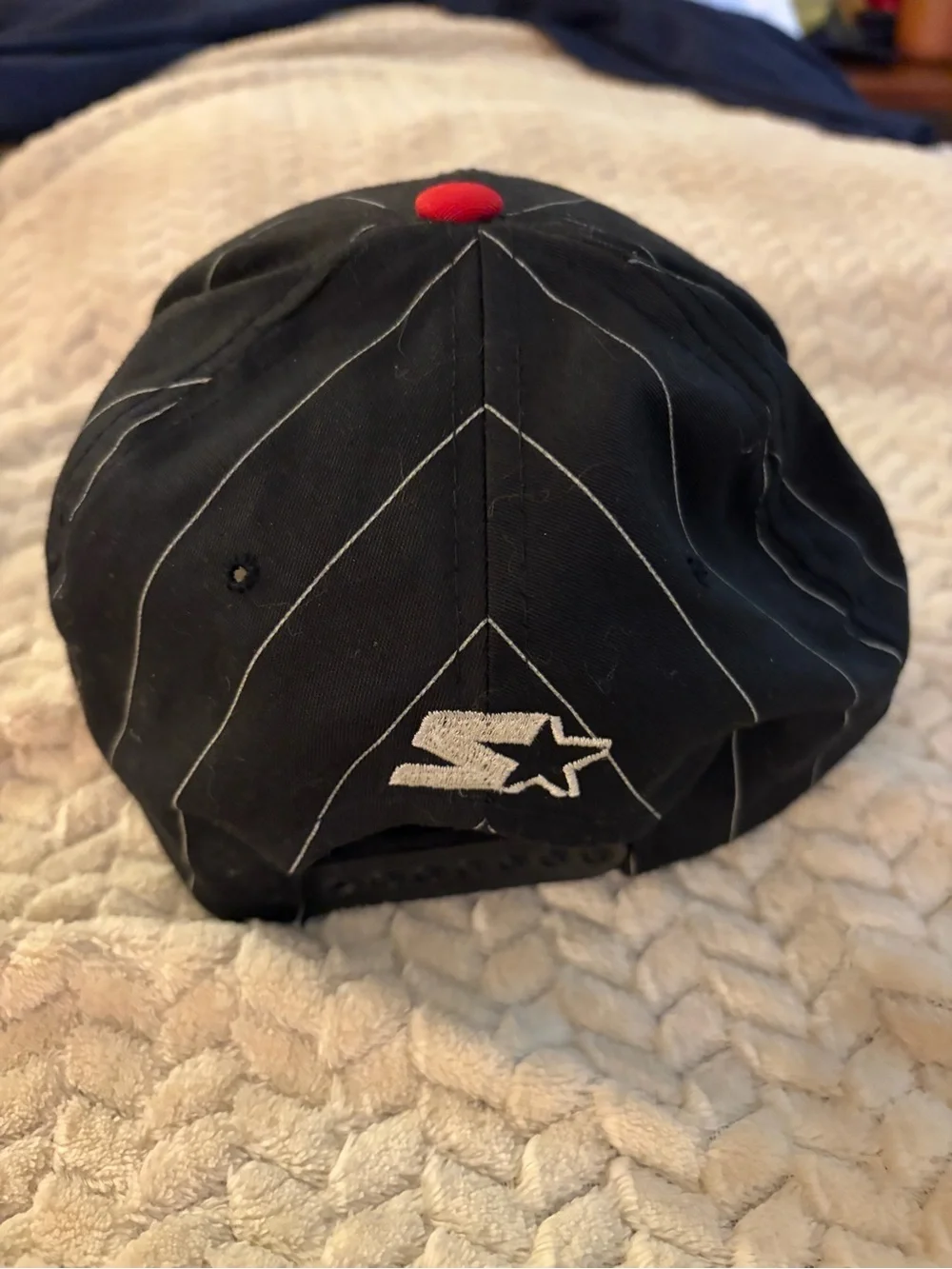 Vintage Starter Philadelphia 76ers Sixers Pinstripe Snapback Hat 90s-NWOT